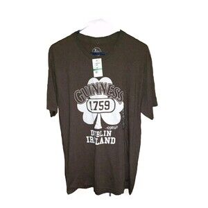 Guiness Beer T-shirt Mens Large Dublin Ireland New w/ Tags